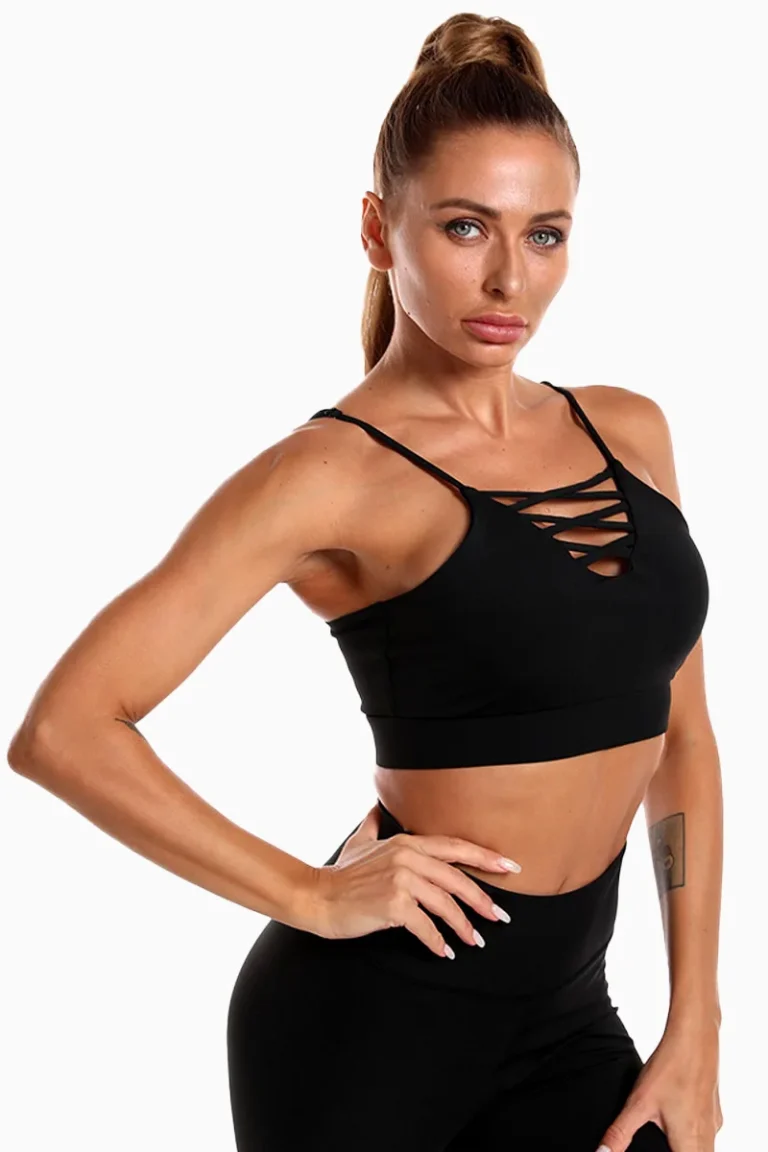 Sporty Rush Seamless Sports Bra Black - L Sports-BH