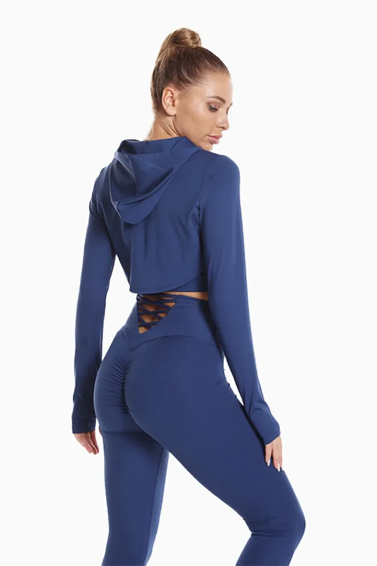 Sporty Rush Seamless Tights Blue - L Tights / Leggings