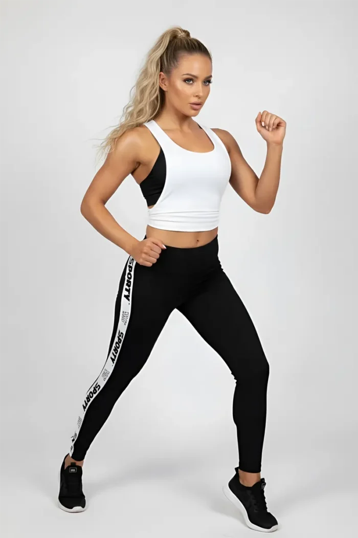 Sporty Signature Collection Tights Hvit - XS Tights / Leggings