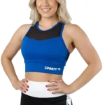 Signature Collection Mesh Sports-Top Blå - L Topper
