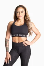 Better Bodies Classic Sports Bra Black - XL Sports-BH