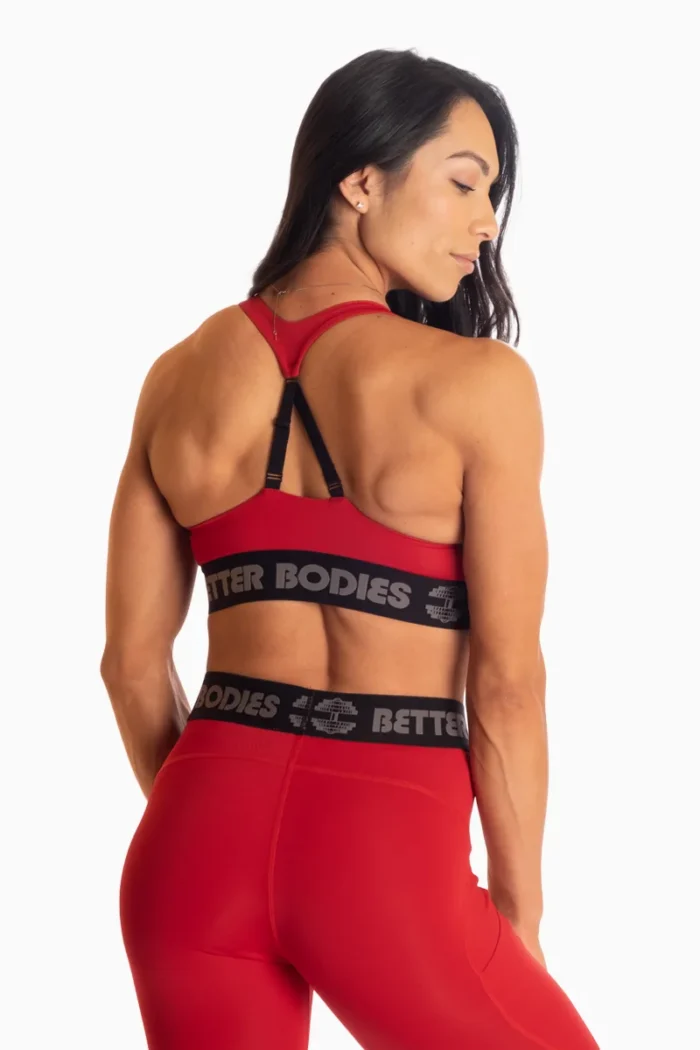Better Bodies Classic Sports Bra Chili Red - XS Sports-BH