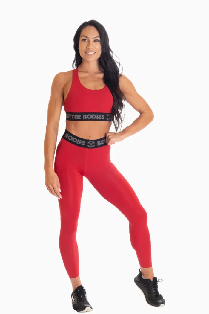 Better Bodies Classic Sports Bra Chili Red - XS Sports-BH