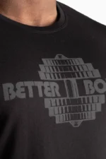 Better Bodies Legacy Gym Tee - Sort XS T-skjorter