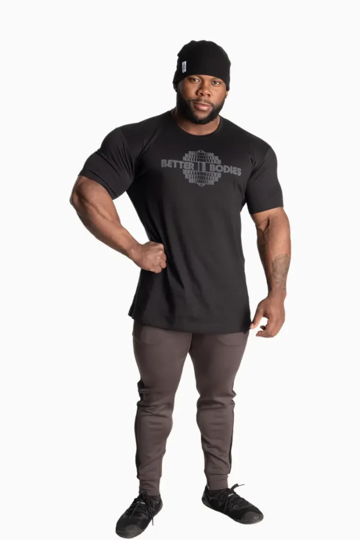 Better Bodies Legacy Gym Tee - Sort XS T-skjorter