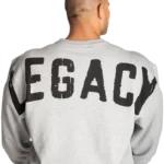 Better Bodies Legacy Sweater - Light Grey Melange XXL Overdeler