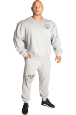 Better Bodies Legacy Sweater - Light Grey Melange S Overdeler