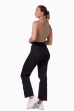 Everyday Rib Crop Zip Latte - Bilde 4