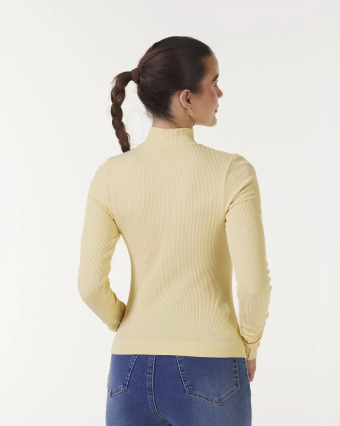 Bumpro Everyday Rib Half Zip Polo - Bilde 6