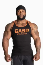 Gasp Ribbed T-Back Flame - M T-skjorter