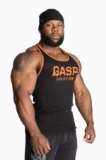 Gasp Ribbed T-Back Flame - M T-skjorter