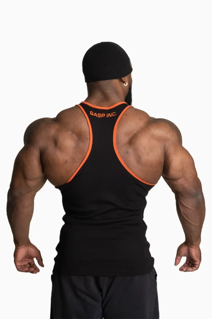 Gasp Ribbed T-Back Flame - M T-skjorter