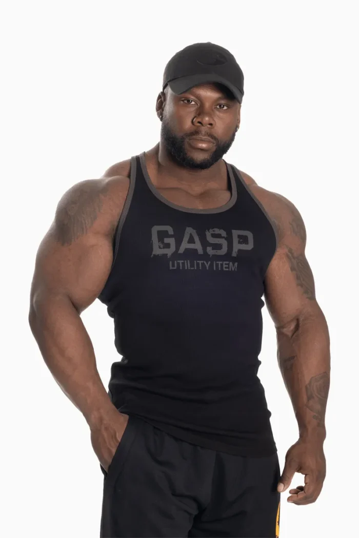 Gasp Ribbed T-Back Flame - M T-skjorter