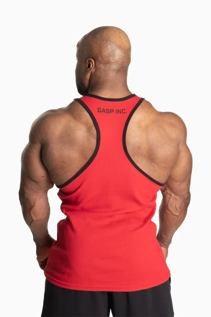 Gasp Ribbed T-Back Flame - M T-skjorter