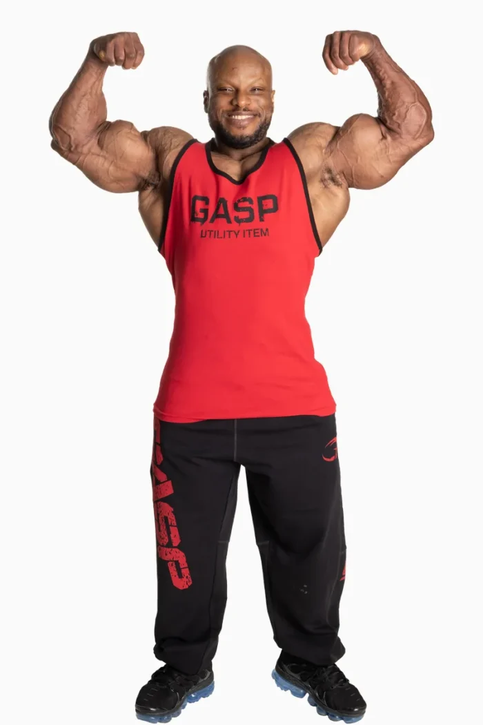 Gasp Ribbed T-Back Flame - M T-skjorter