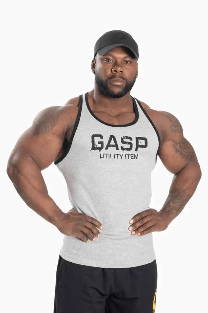 Gasp Ribbed T-Back Flame - M T-skjorter