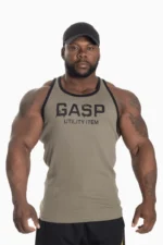 Gasp Ribbed T-Back Flame - M T-skjorter