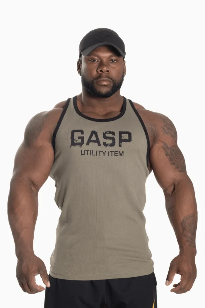Gasp Ribbed T-Back Flame - M T-skjorter