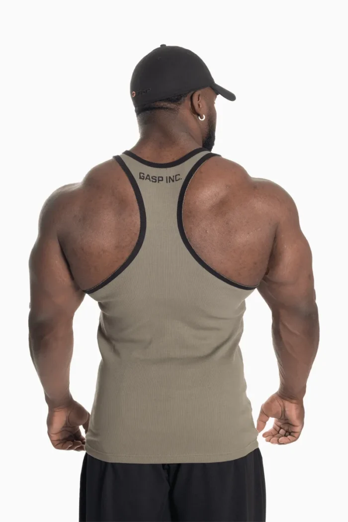 Gasp Ribbed T-Back Flame - M T-skjorter