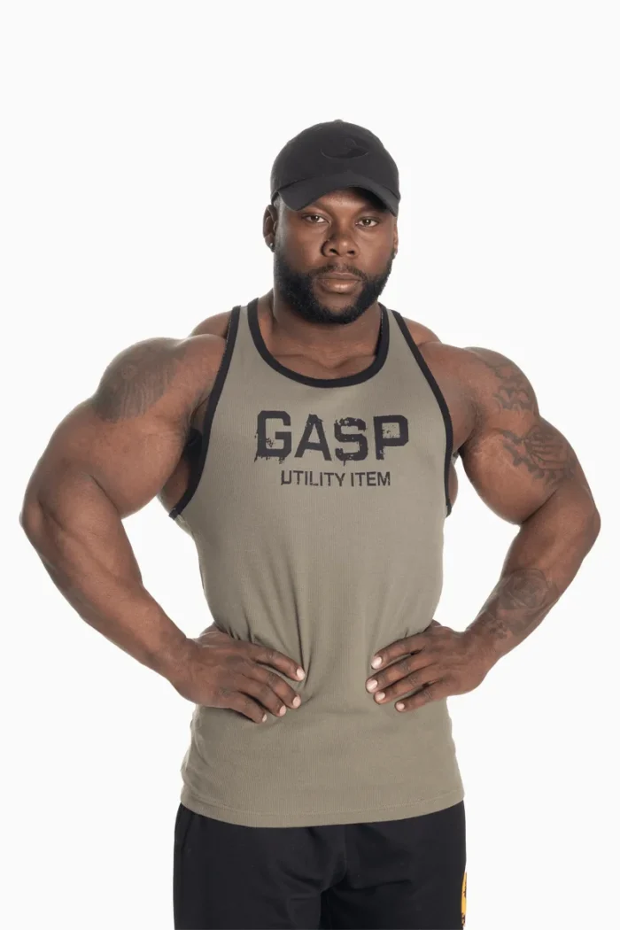 Gasp Ribbed T-Back Flame - M T-skjorter