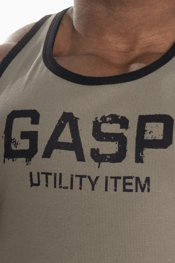 Gasp Ribbed T-Back Flame - M T-skjorter