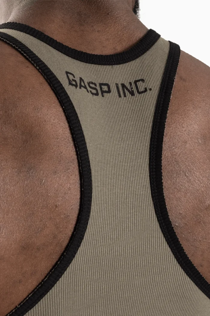 Gasp Ribbed T-Back Flame - M T-skjorter