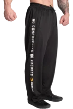 Gasp Core Mesh Pants - Black S Treningsbukser