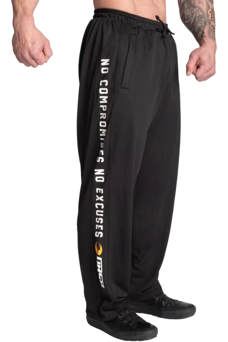 Gasp Core Mesh Pants - Black S Treningsbukser