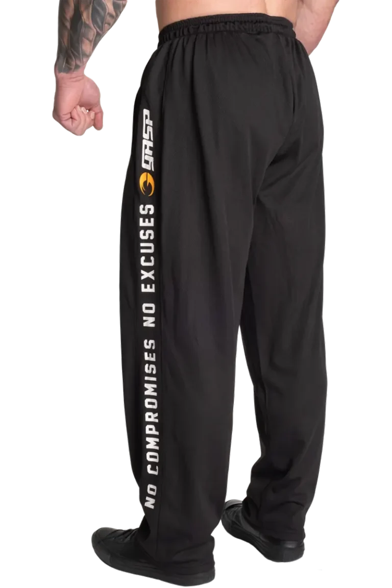 Gasp Core Mesh Pants - Black XL Treningsbukser