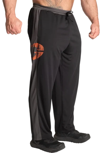 GASP Mesh Pants - Black/Grey  Treningsbukser