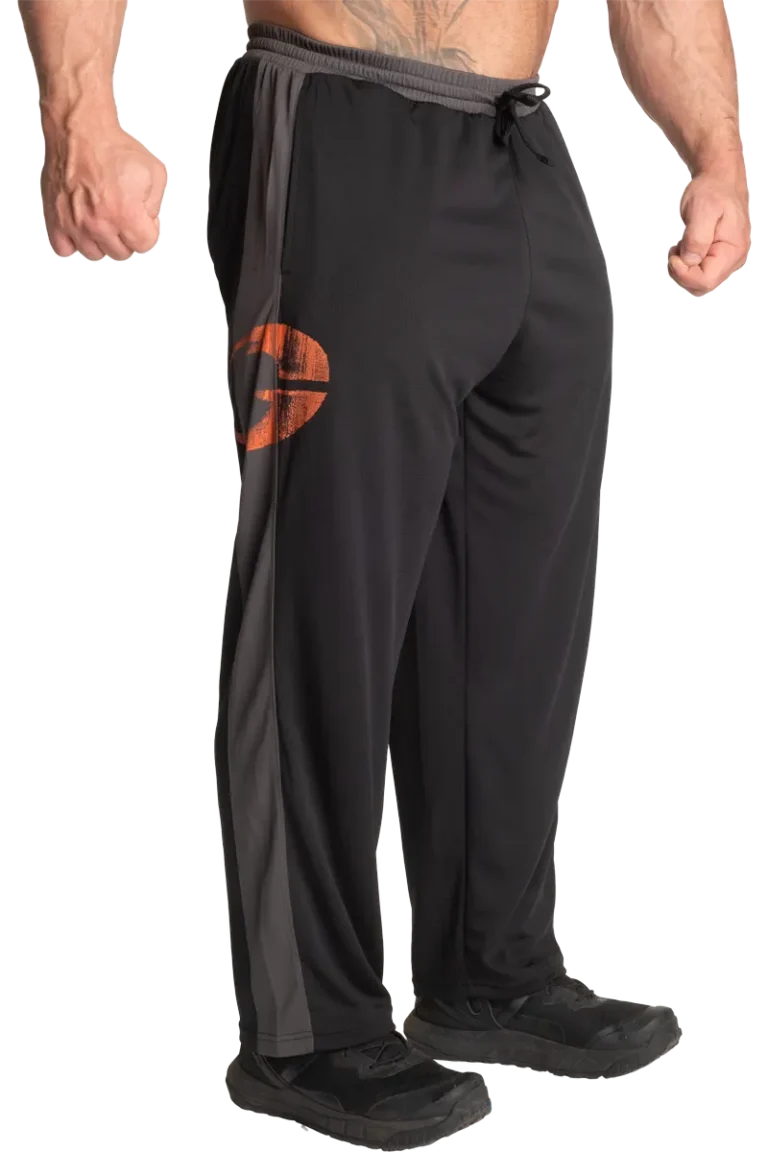 GASP Mesh Pants - Black/Grey  Treningsbukser