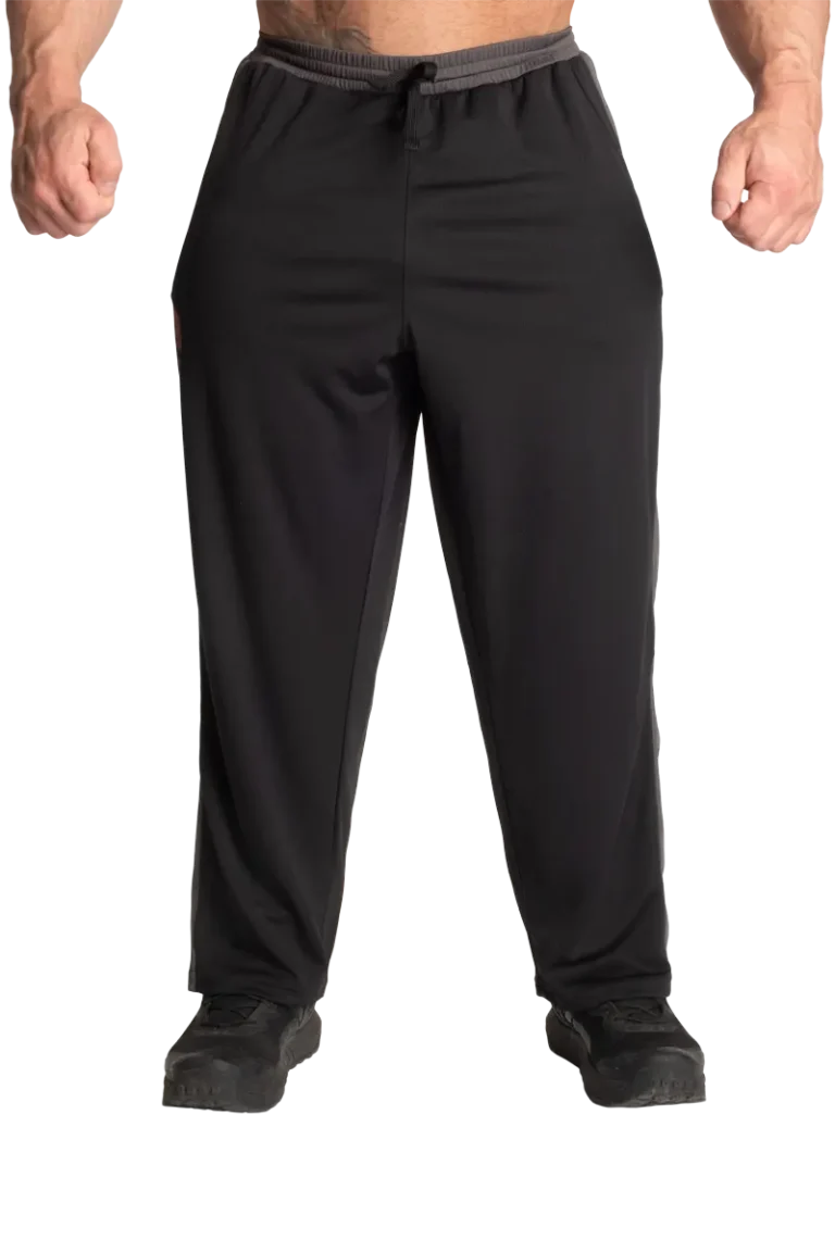 GASP Mesh Pants - Black/Grey Treningsbukser