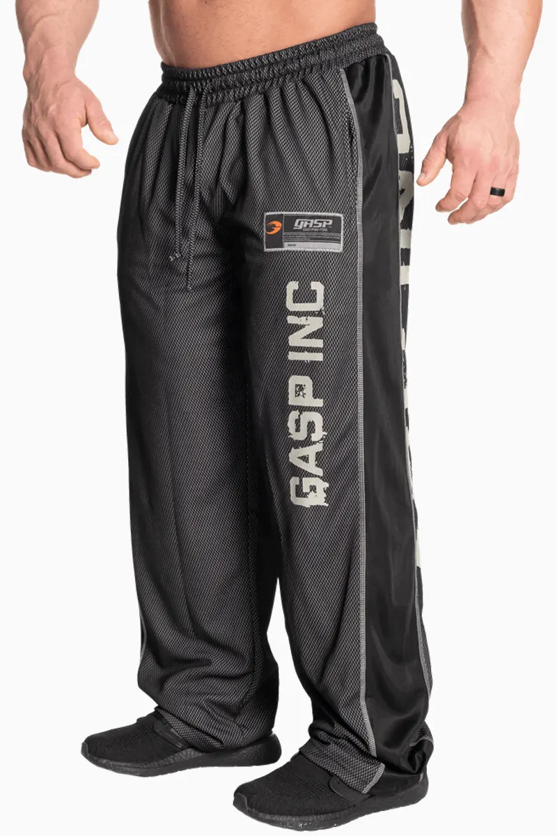 Gasp No1 Mesh Pants Black – S Gasp No1 Mesh Pants Black - S Treningsbukser