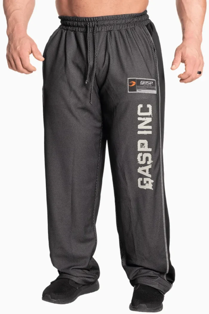 Gasp No1 Mesh Pants Black - M Treningsbukser