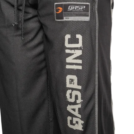 Gasp No1 Mesh Pants Black - M Treningsbukser