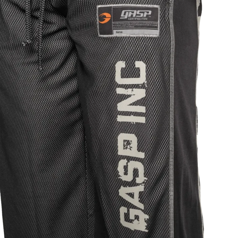 Gasp No1 Mesh Pants Black - M Treningsbukser