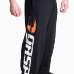Gasp Sweatpants Treningsbukse – Sort/hvit – S