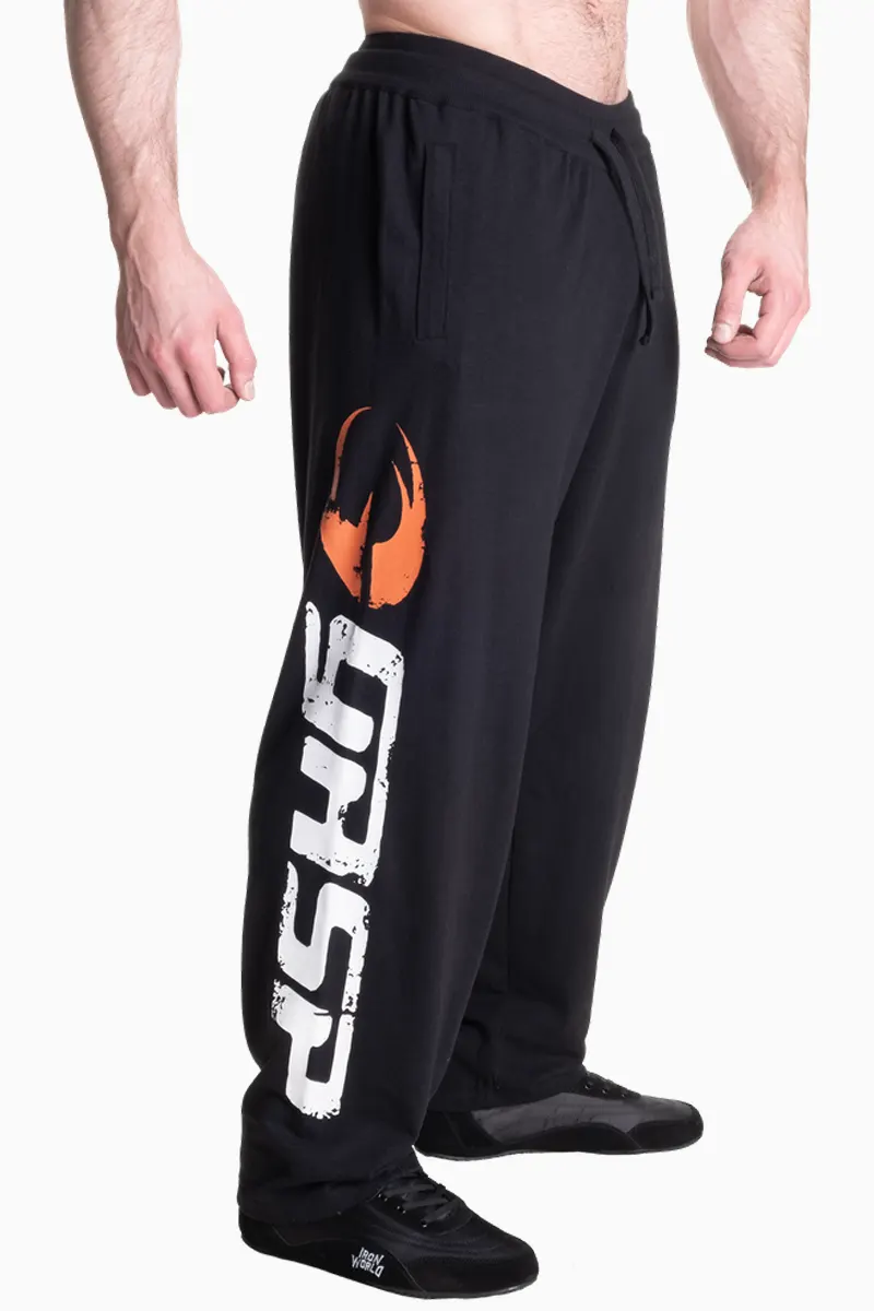 Gasp Sweatpants Treningsbukse – Sort/hvit – S Gasp Sweatpants Treningsbukse – Sort/hvit – S