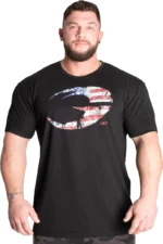GASP USA Standard Tee - Black T-skjorter