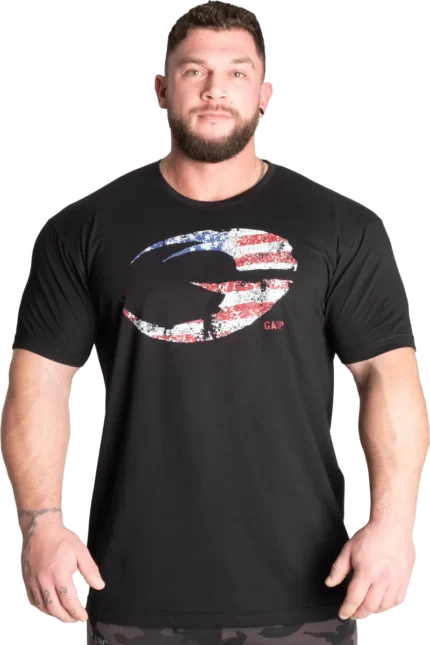 GASP USA Standard Tee - Black  T-skjorter