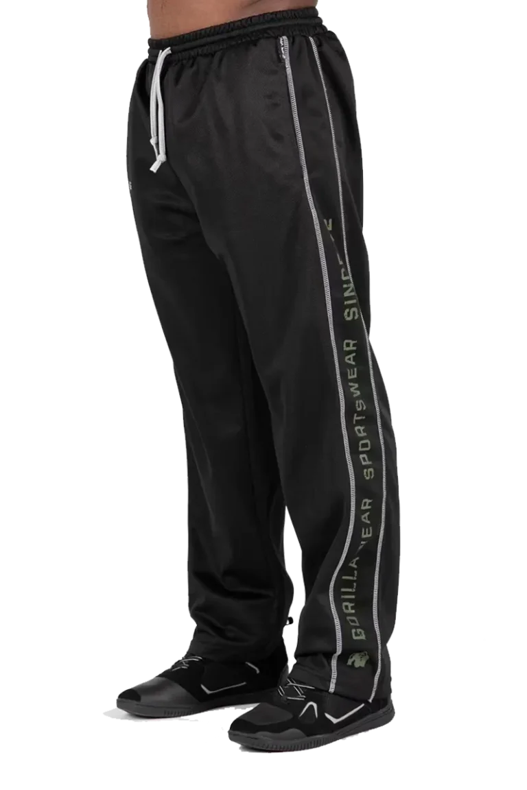 Functional Mesh Pants - Sort/Grønn  Treningsbukser