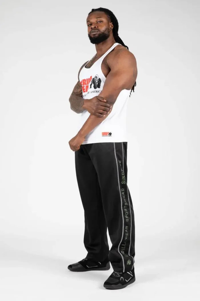 Functional Mesh Pants - Sort/Grønn  Treningsbukser