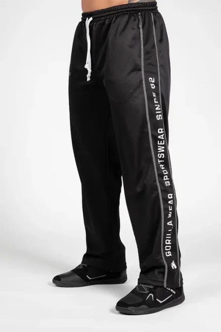 Functional Mesh Pants - Sort/Hvit S/M Treningsbukser