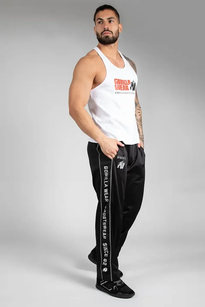 Functional Mesh Pants - Sort/Hvit S/M Treningsbukser