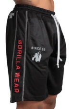 Functional Mesh Shorts - Black/Red Shorts