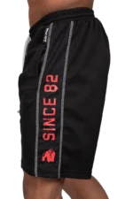 Functional Mesh Shorts - Black/Red Shorts