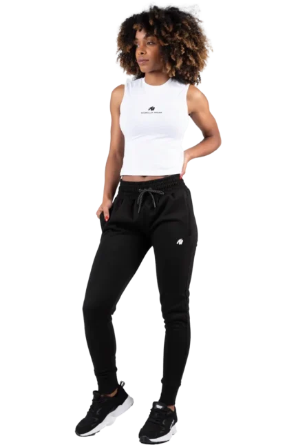 GW Livonia Crop Top - White Singlet