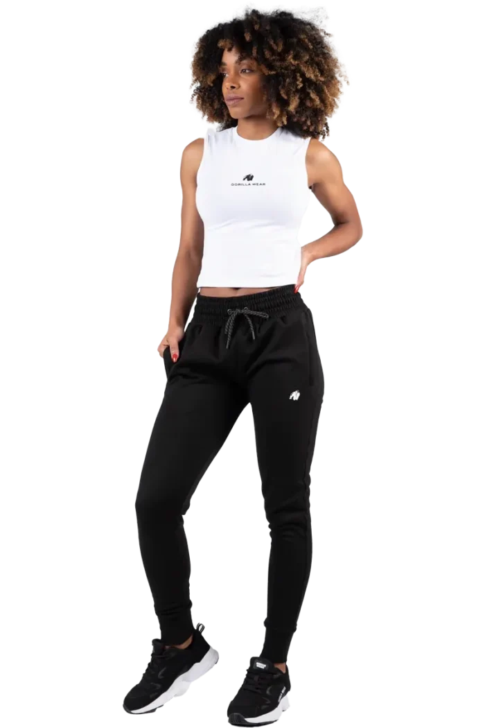 GW Livonia Crop Top - White  Singlet
