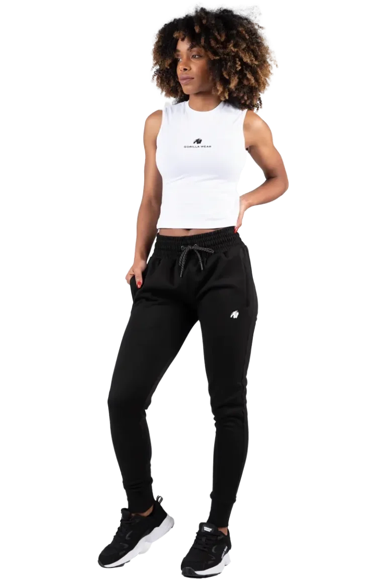 GW Livonia Crop Top - White Singlet