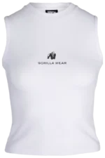 GW Livonia Crop Top - White Singlet